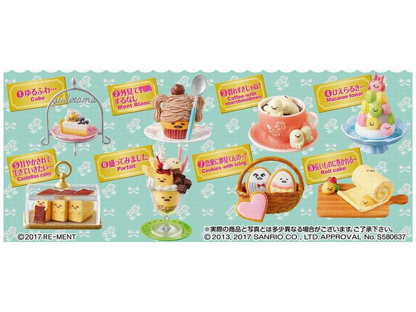 Gudetama: Sweets Girls - Mini-Figure (Blind Box)