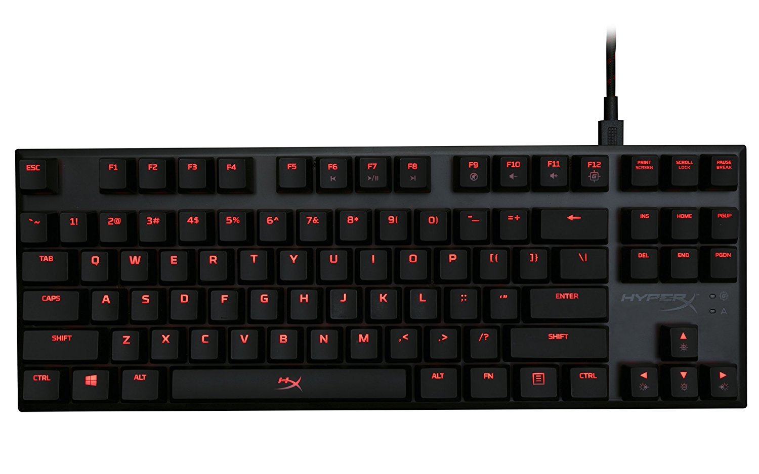 HyperX Alloy FPS Pro Mechanical Gaming Keyboard (Cherry MX Red) for PC image