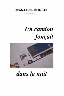 Un Camion Foncait Dans La Nuit image