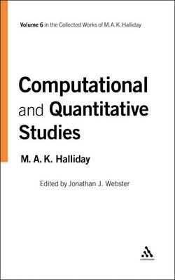 Computational and Quantitative Studies on Hardback by M.A.K. Halliday