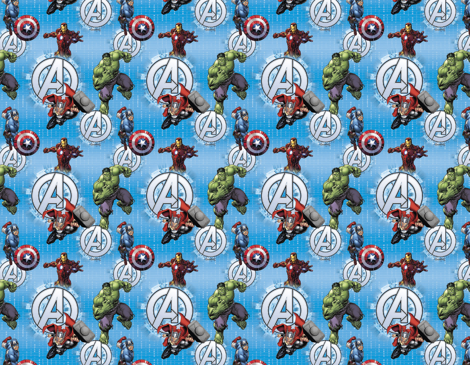 Marvel Avengers Book Covering (1m) image