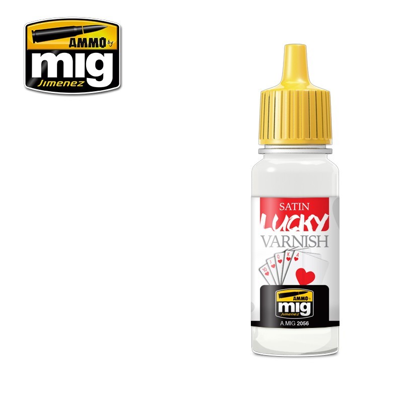 Ammo of Mig Jimenez: Satin Lucky Varnish (17ml)