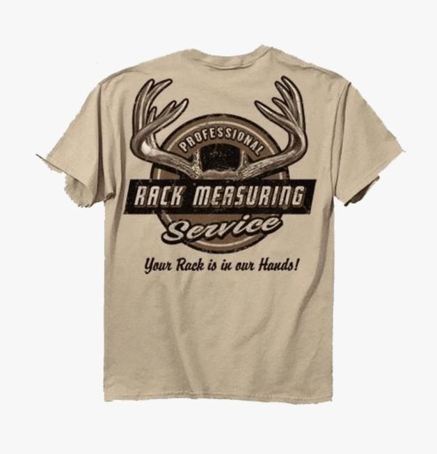 Buck Wear Rack Measuring T-Shirt (2XL 