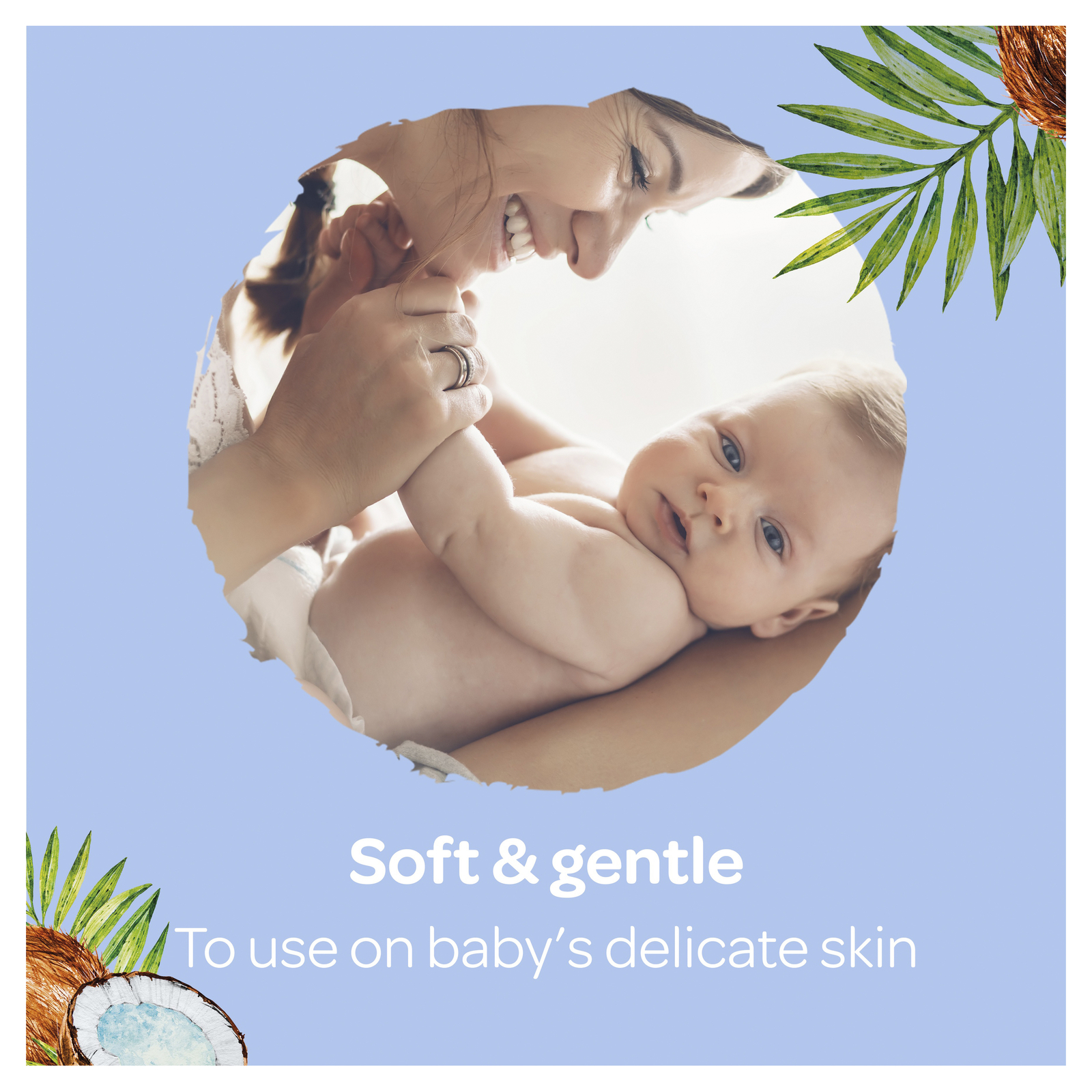 Huggies Baby Wipes Value Box - Coconut (4 Pks - 320 Wipes) image
