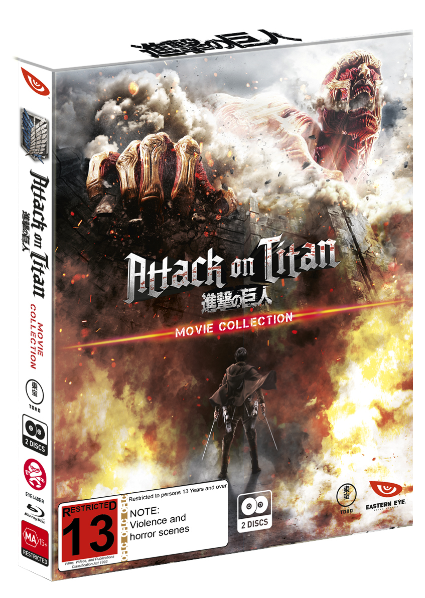 Attack On Titan Blu Ray English