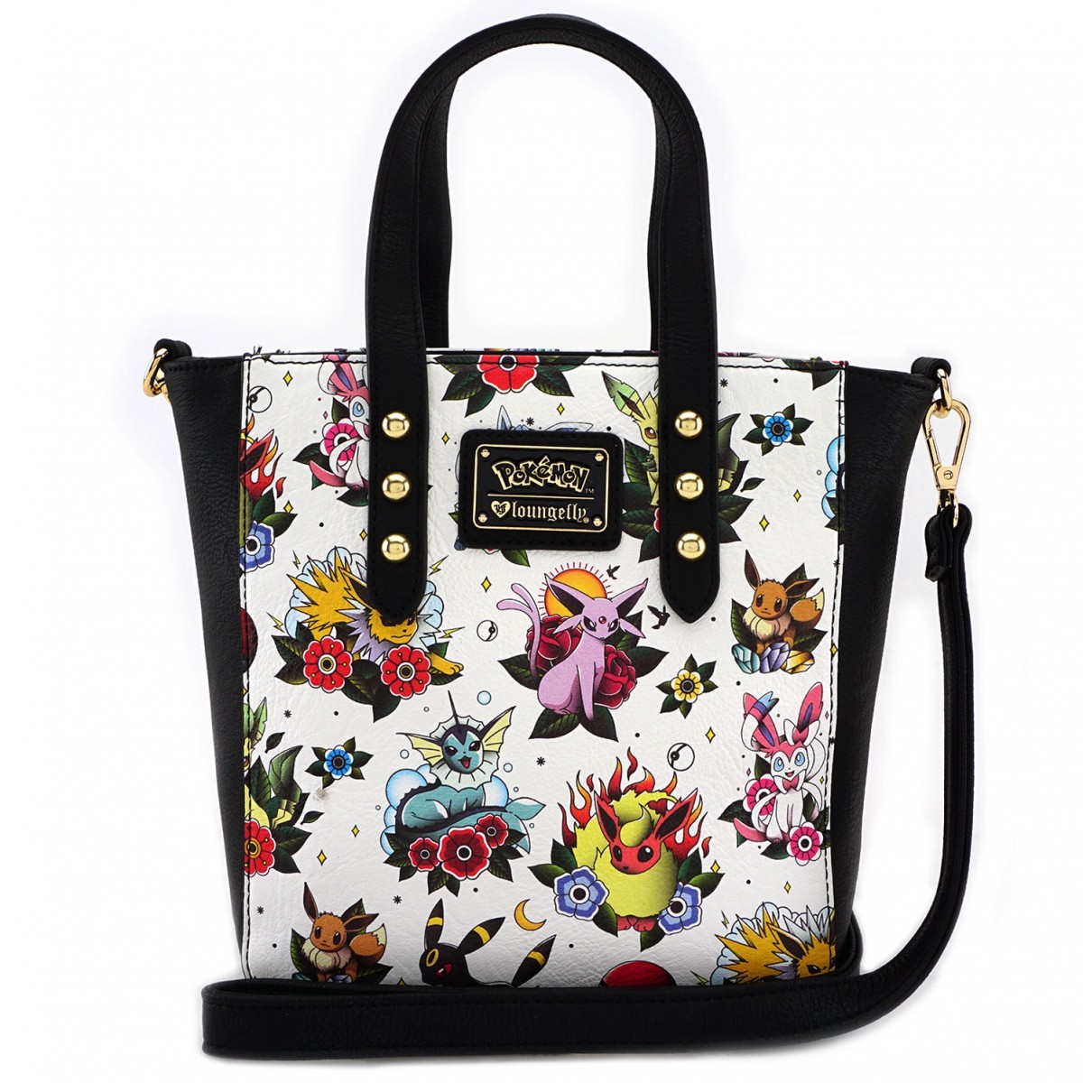 Loungefly: Pokemon Eevee Evolutions - Tattoo Crossbody Bag