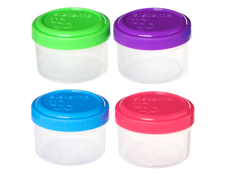 Sistema To Go Dressing Pot - 4 Pack (35ml)