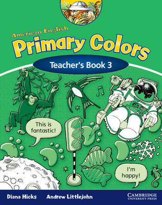 American English Primary Colors 3 Teacher's Book by Diana Hicks image