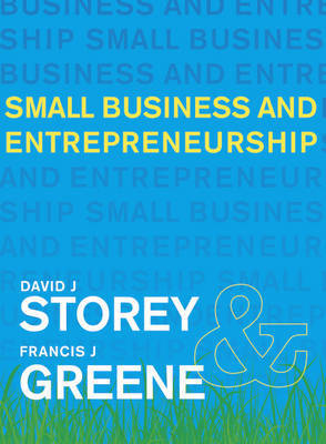 Small Business and Entrepreneurship by David J. Storey image