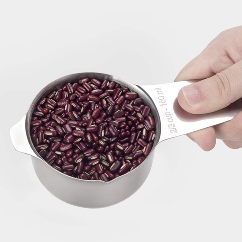 Stainless Steel Measuring Cups & Spoons image