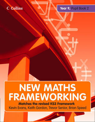 Collins New Maths Frameworking Year 9: Book 2: Pupil by Gordon Evans image