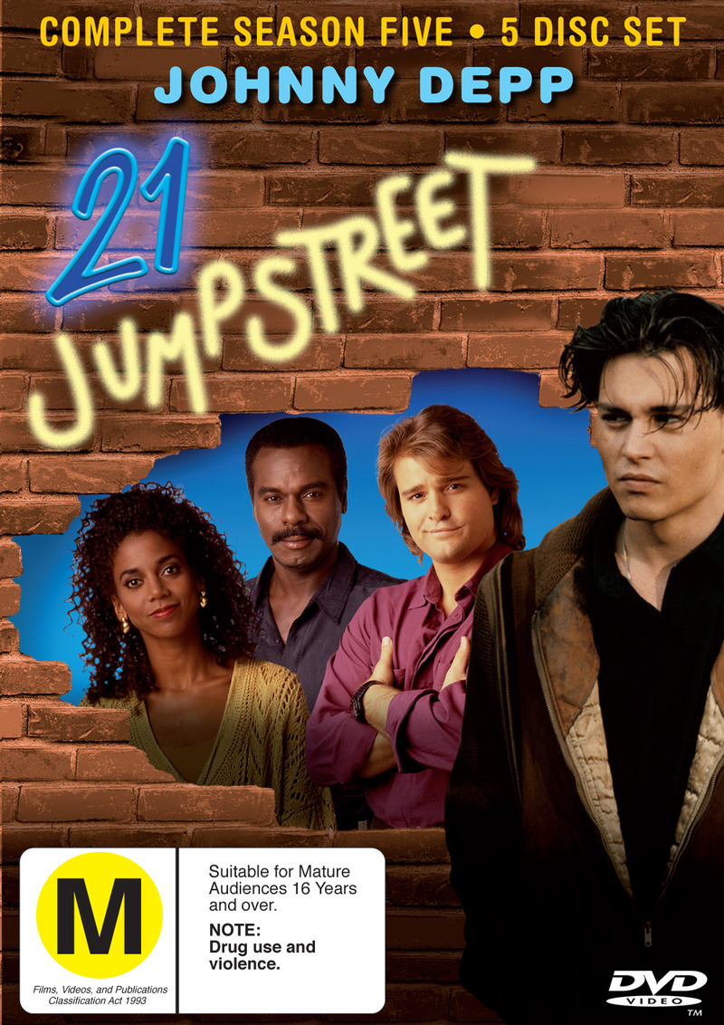 21 Jump Street - Complete Season 5 (5 Disc Set) on DVD