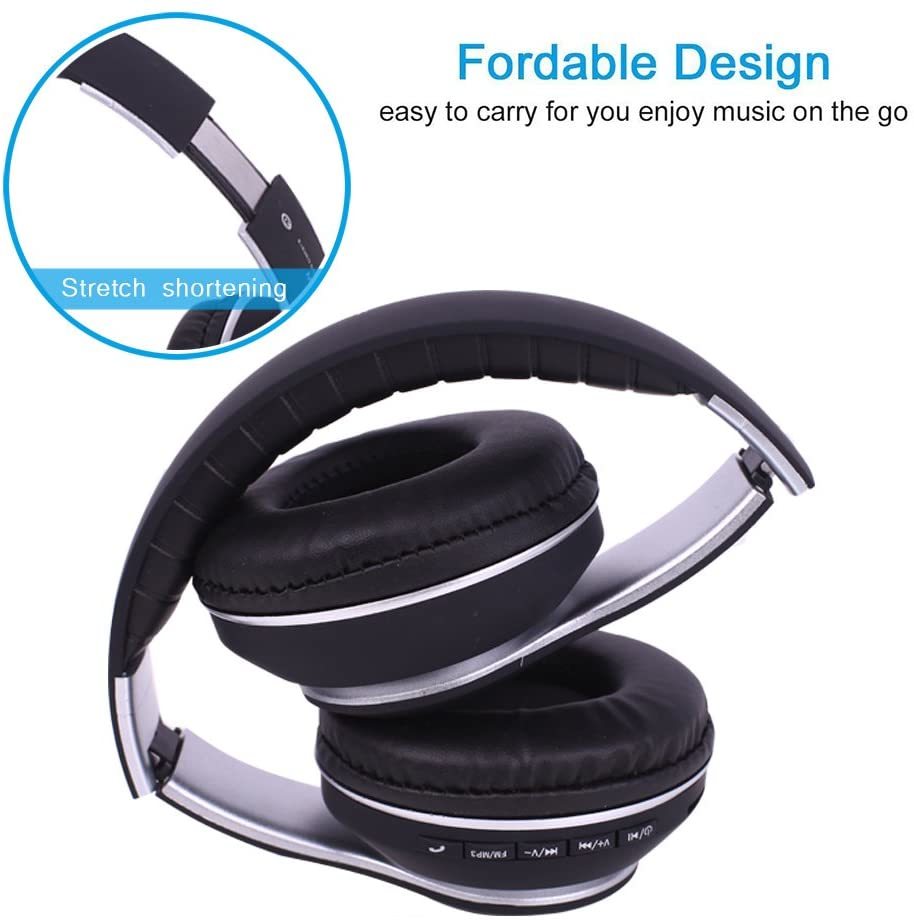 Ape Basics: Wireless Bluetooth Foldable Headset - Black