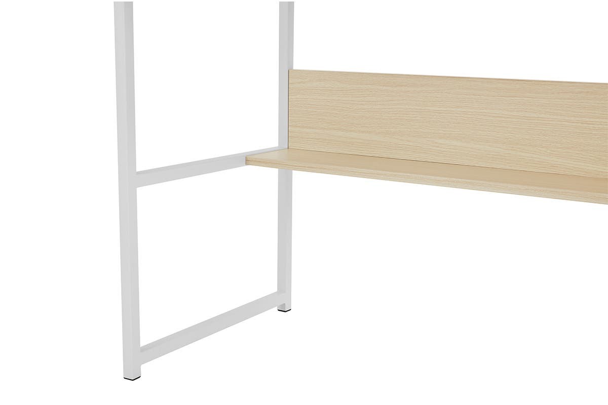 Buy Ovela Montreal Desk (Oak/White) at Mighty Ape NZ