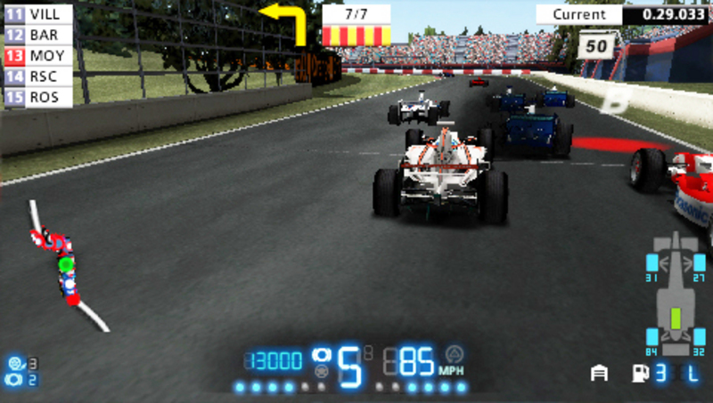 Formula One 2006 on PSP