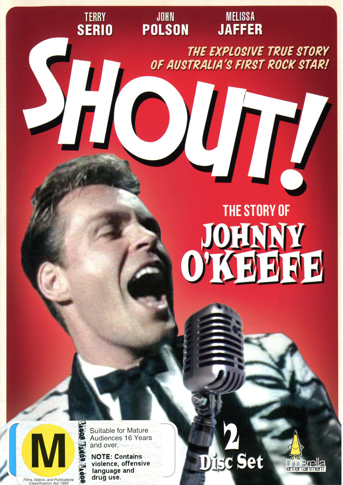 Shout! - The Story Of Johnny O'keefe on DVD