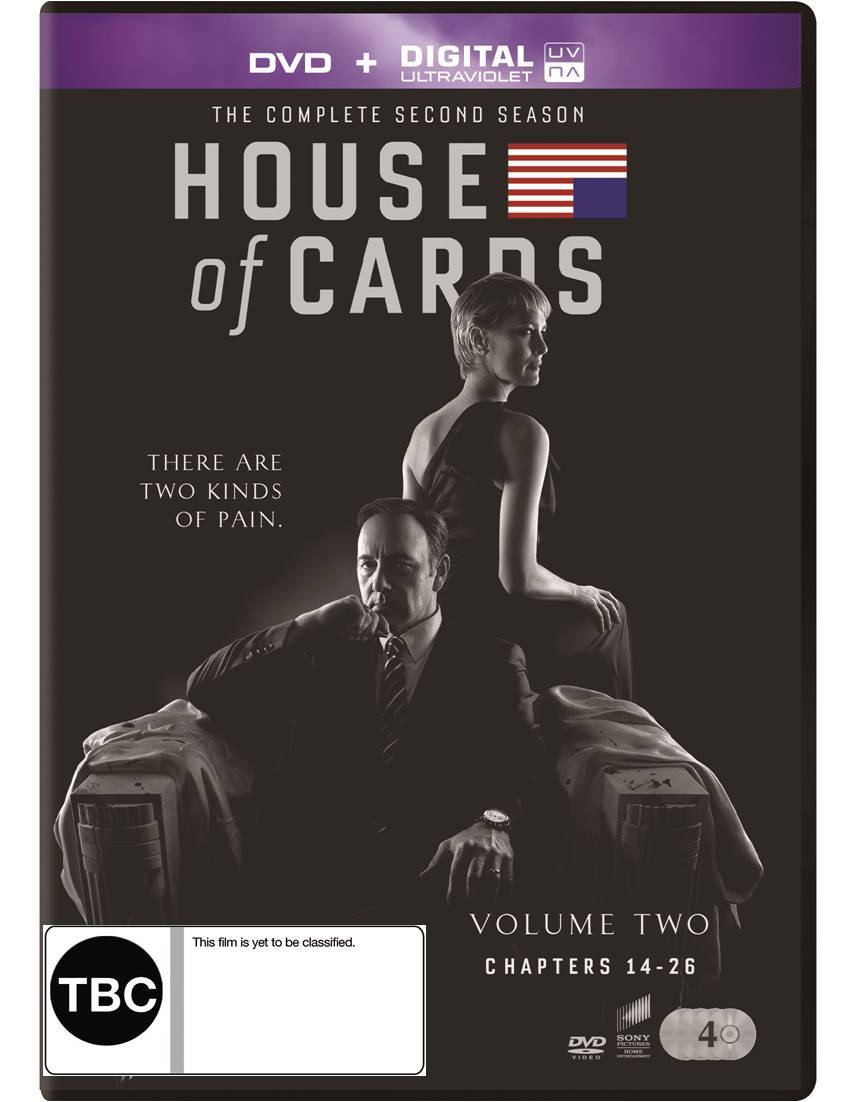 House of Cards - The Complete Second Season on DVD