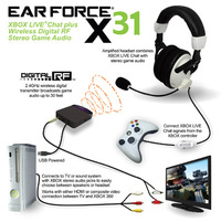 Turtle Beach X31 Headset on X360