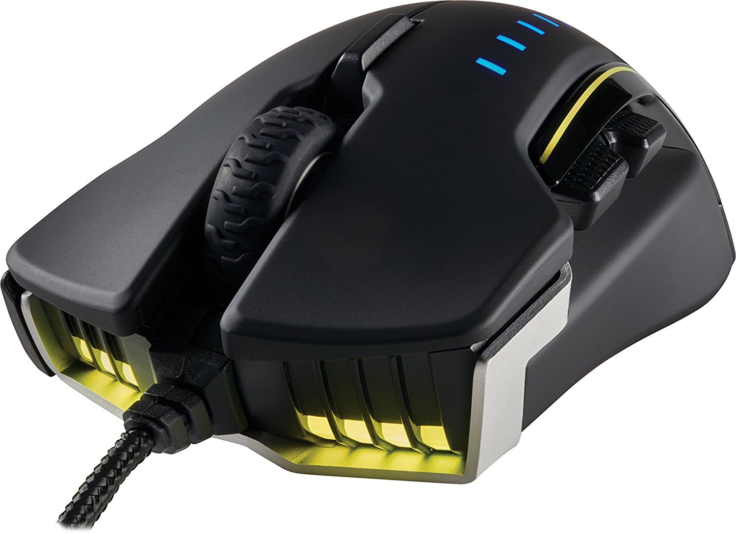 Corsair GLAIVE RGB Gaming Mouse - Aluminium for PC Games image