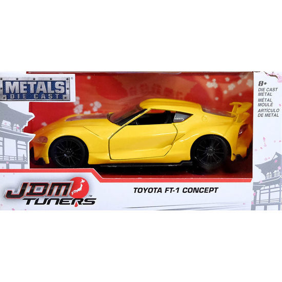 Jada 1/32 Jdm Toyota Ft-1 - Diecast Model (Yellow) image