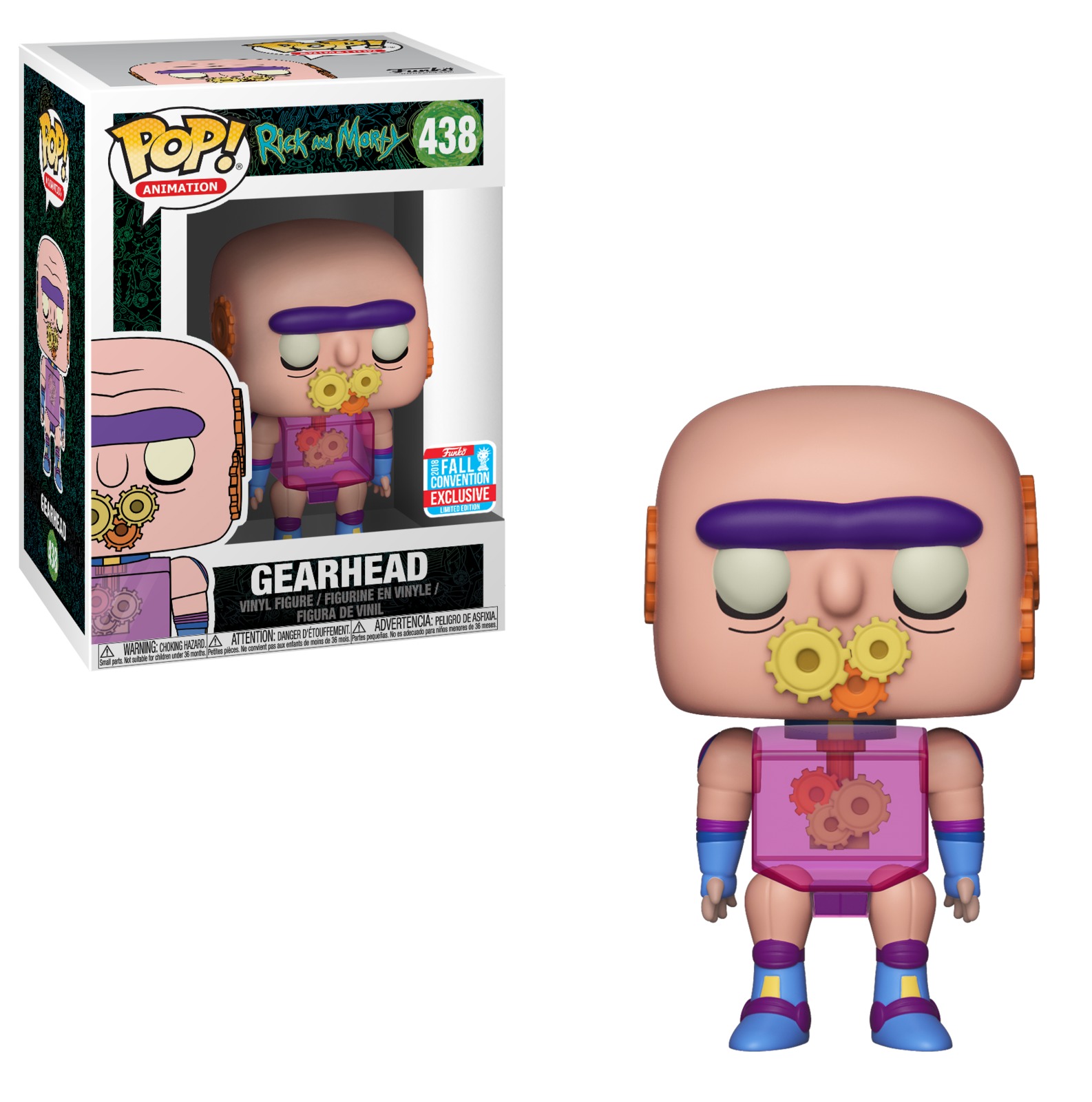 Rick & Morty - Gearhead Pop! Vinyl Figure image