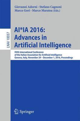 AI*IA 2016 Advances in Artificial Intelligence image