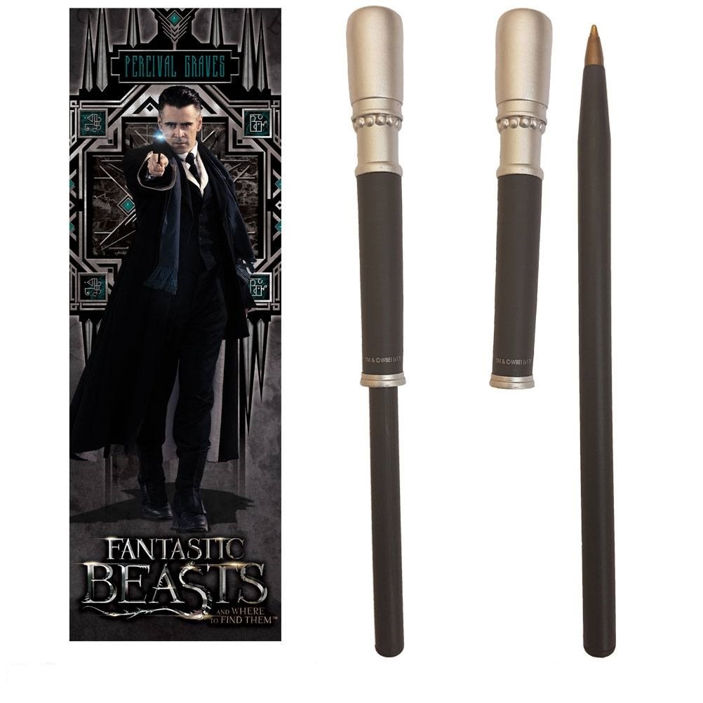 Fantastic Beasts: Pen & Bookmark Set - Percival Graves