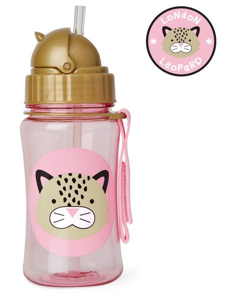 Skip Hop: Zoo Straw Bottle - Leopard