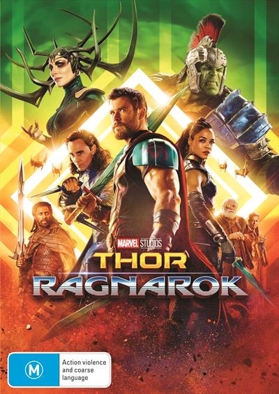 Thor: Ragnarok on DVD image