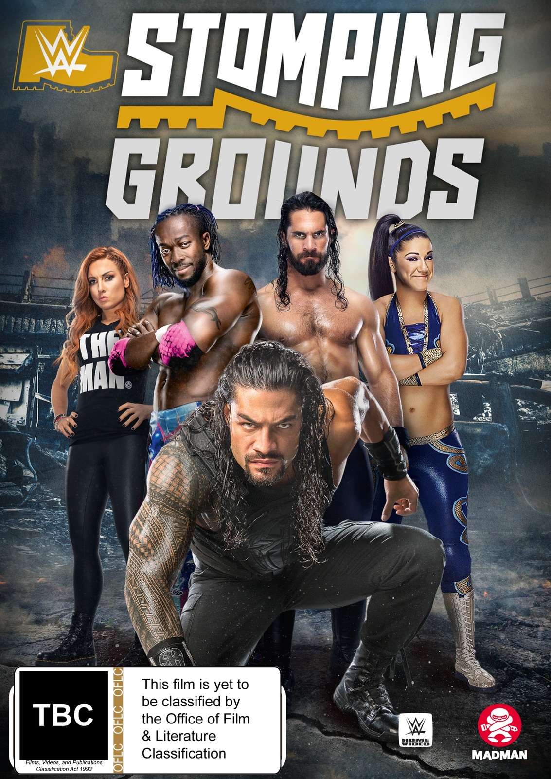 WWE: Stomping Grounds 2019 on DVD