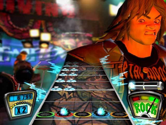 Guitar Hero (game only) on PS2