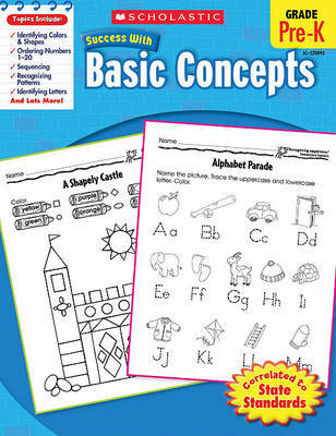 Scholastic Success with Basic Concepts, Pre-K by Danette Randolph image