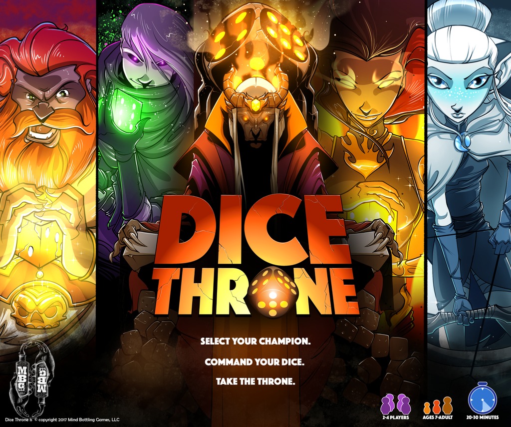 Dice Throne Season One Board Game at Mighty Ape NZ