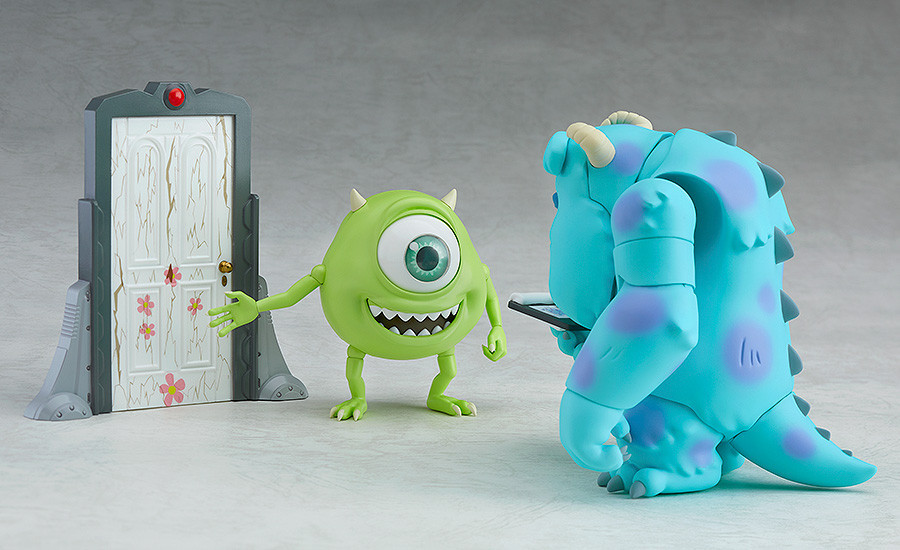 Monsters Inc: Nendoroid Mike & Boo (DX Ver.) - Articulated Figure image