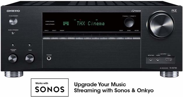 ONKYO TXRZ730 9.2 Channel Network A/V Receiver (Black)