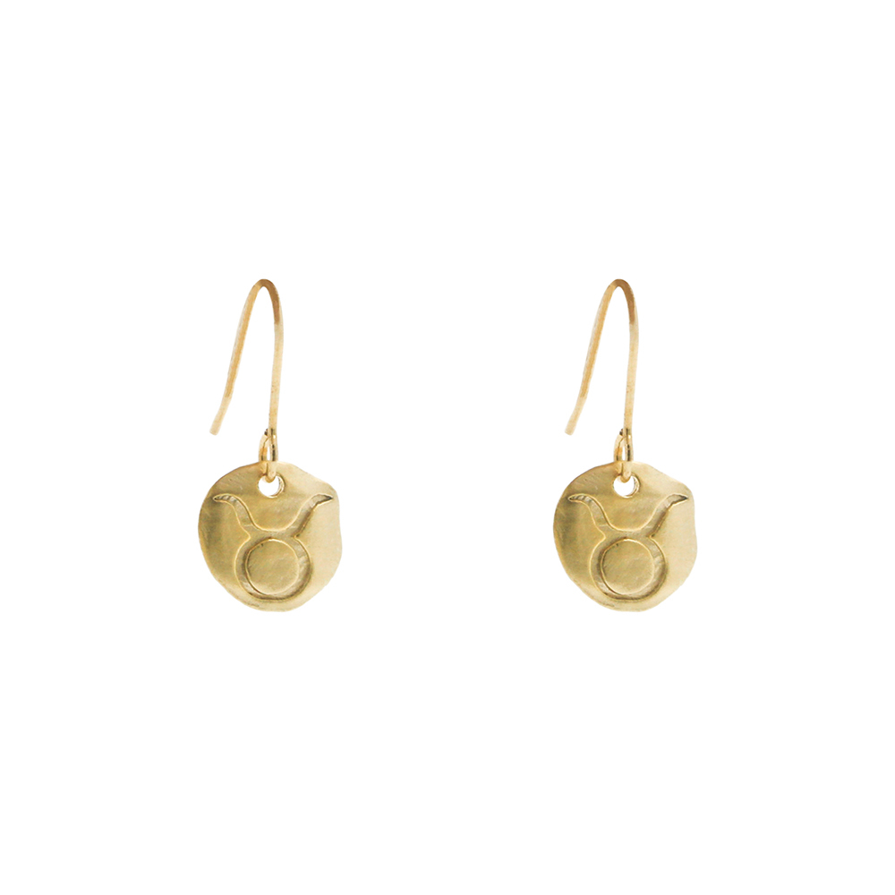 SHORT STORY Drop Star Sign Taurus Gold image