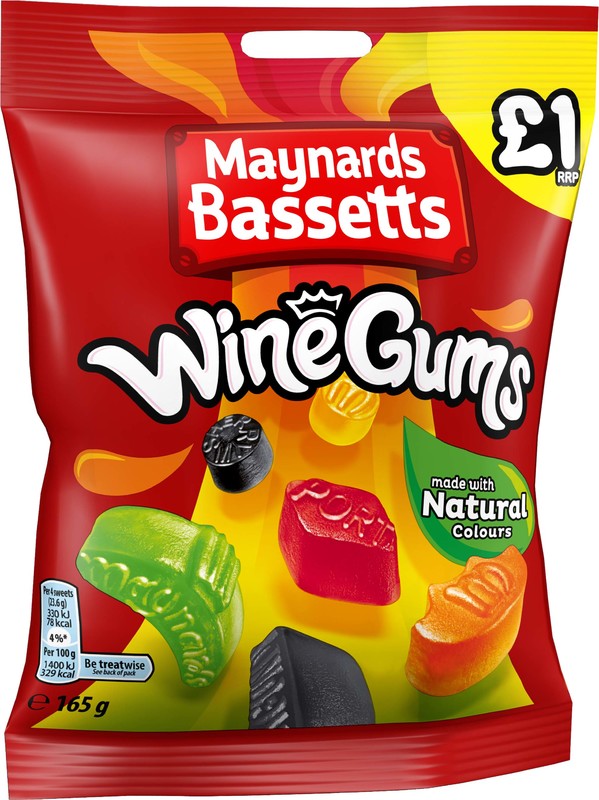 Maynards Wine Gums 165g at Mighty Ape NZ