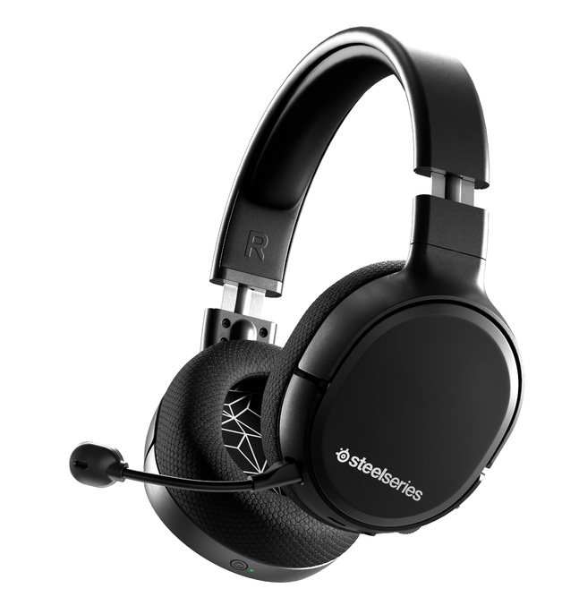 SteelSeries Arctis 1 Wireless Gaming Headset (Black) for PC