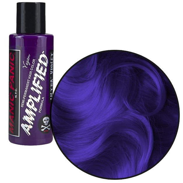 Buy Manic Panic Amplified Hair Colour Ultra Violet at Mighty Ape NZ