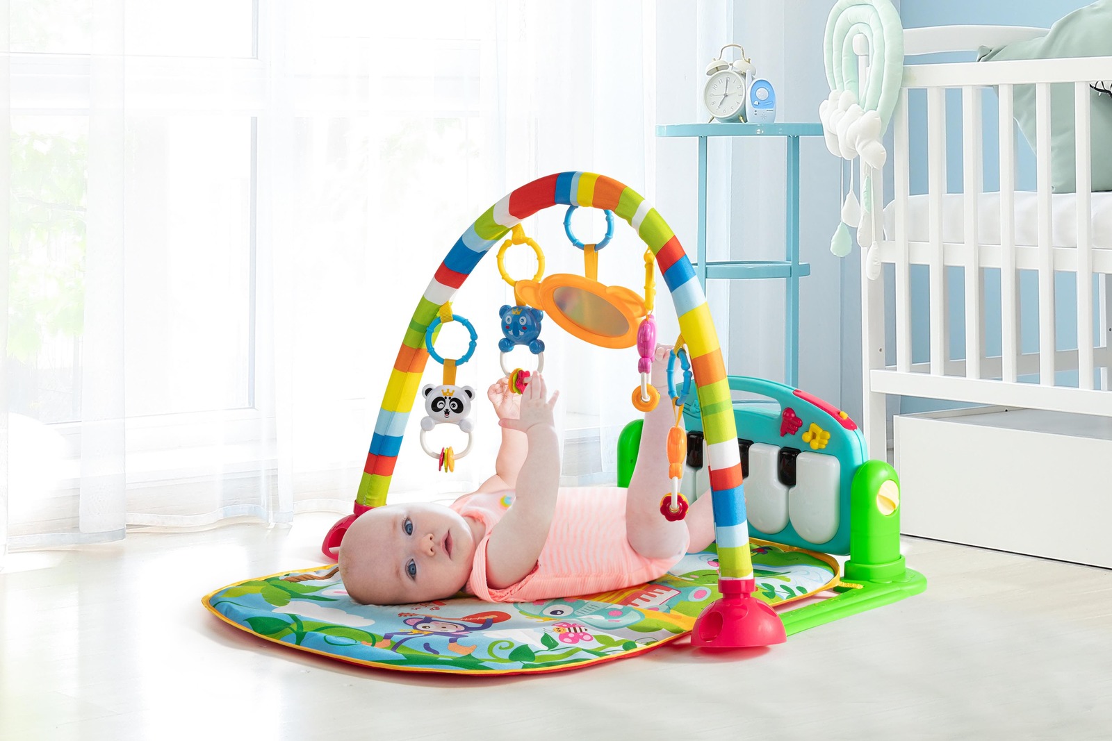 Buy Bubbli Activity Baby Gym Playmat at Mighty Ape NZ