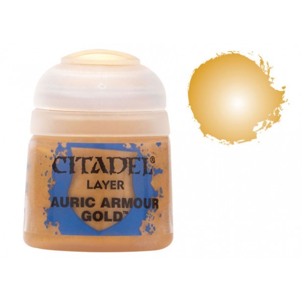 Citadel Layer Paint: Auric Armour Gold image