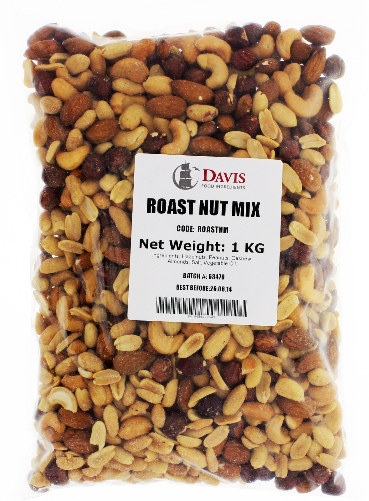 Davis Roast Nut Mix 1kg at Mighty Ape NZ