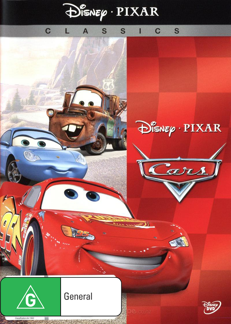 Cars (New Packaging) on DVD image