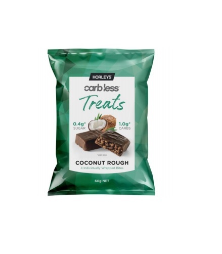 Horleys Carb Less Treats - Coconut Rough (10 x 60g) image