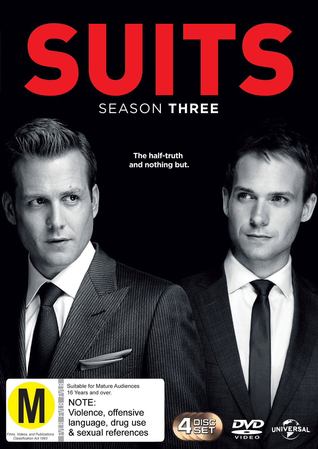 Suits - Season Three on DVD