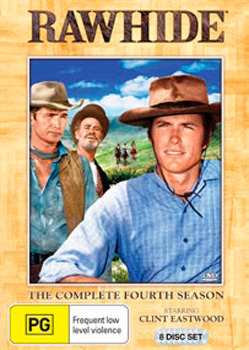 Rawhide - The Complete 4th Season (8 Disc Set) on DVD image