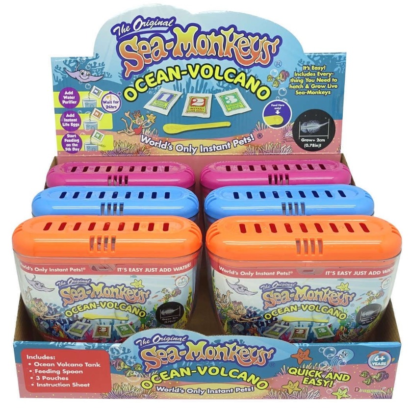 Sea Monkeys: Ocean Volcano Pack - (Assorted Colours)