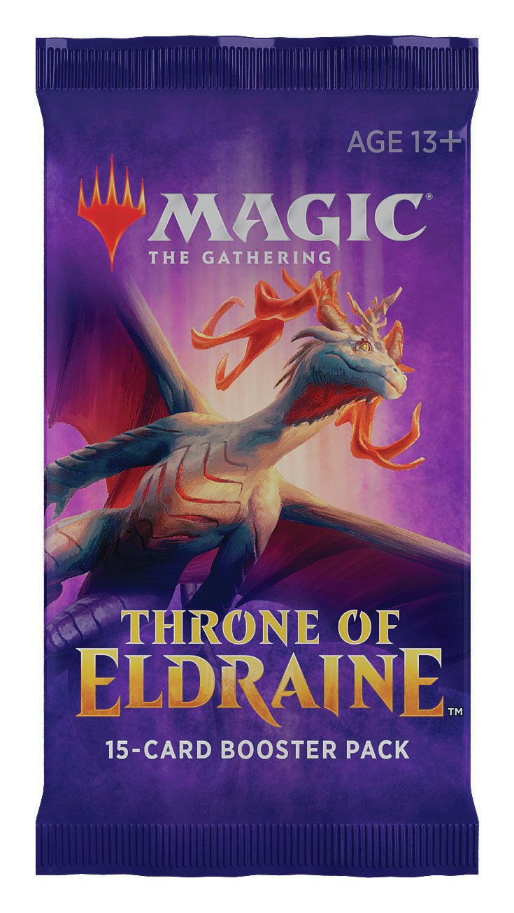 Magic The Gathering: Throne of Eldraine Single Booster image