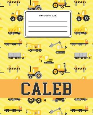 Composition Book Caleb by Construction Composition Books image