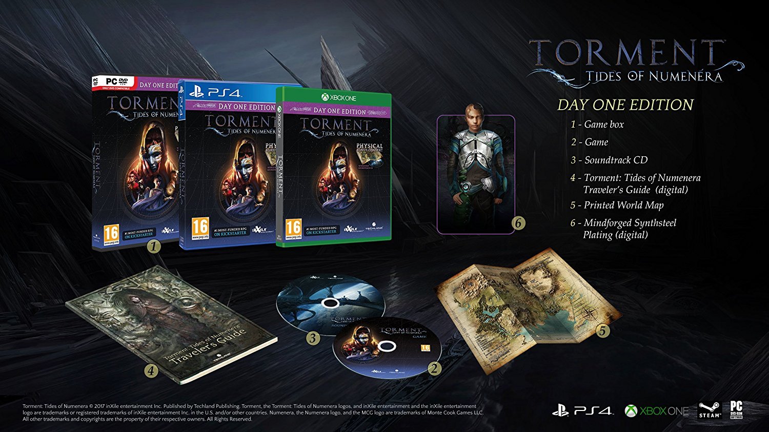 Torment: Tides of Numenera Day One Edition for PC image